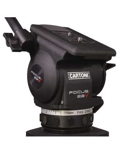 Cartoni FOCUS 22 2-St CRB Smart Stop SDS (Testa...
