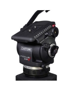Cartoni FOCUS 22 1-St ALU (Testa HF2200, treppiede T723,... 2
