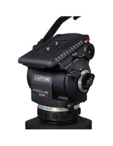 Cartoni FOCUS 22 1-St ALU (Testa HF2200,...