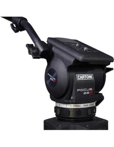 Cartoni FOCUS 22 2-St CF (Testa HF2200,...