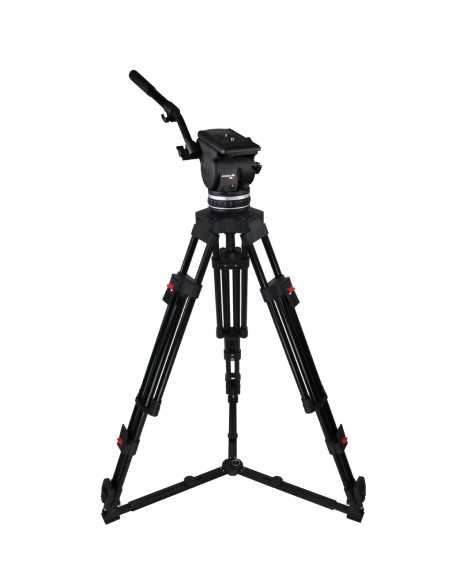 Cartoni FOCUS 22 2-St ALU Smart Stop SDS (Testa HF2200, treppiede T728/2, sacca C928/2)