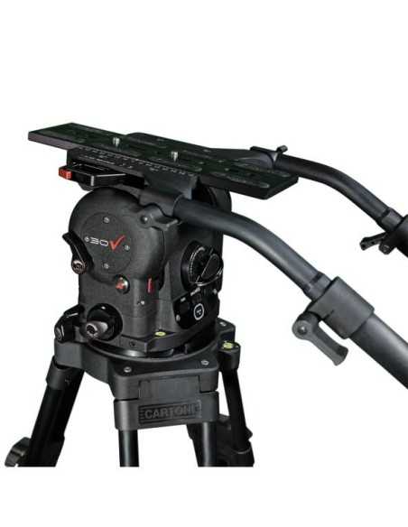 Cartoni FOCUS 12 2-St CF Smart Stop SDS (Testa HF1200, treppiede T728/2C, sacca C928/2)