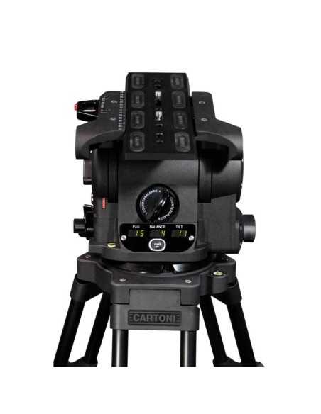 Cartoni FOCUS 12 2-St CF Smart Stop SDS (Testa HF1200, treppiede T728/2C, sacca C928/2)