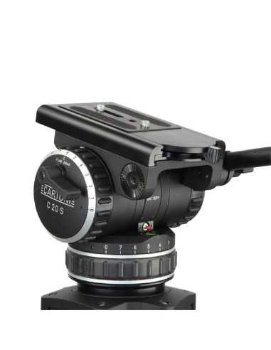 Cartoni FOCUS 10 2-St Alu Smart Stop SDS (Testa...