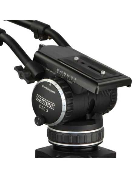 Cartoni MASTER 30 2-St CF (Testa HM3000, treppiede T724/2C)
