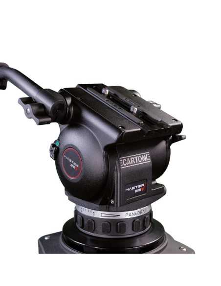 Cartoni FOCUS 10 3-St CF StabilO (Testa HF1000, treppiede T640/C1, sacca C103)
