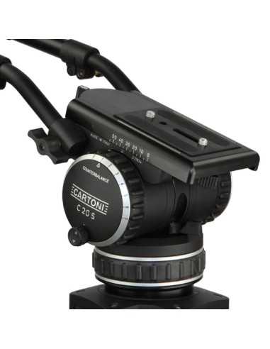 Cartoni MASTER 25 2-St CF (Testa HM2500,...