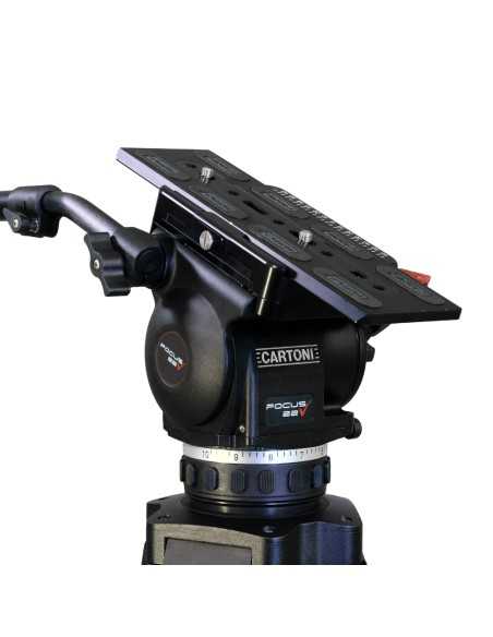 Cartoni C20-S 1-St CF (Testa H513, treppiede T723/C)