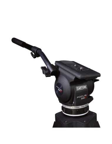 Cartoni C20-S 1-St ALU (Testa H513, treppiede...