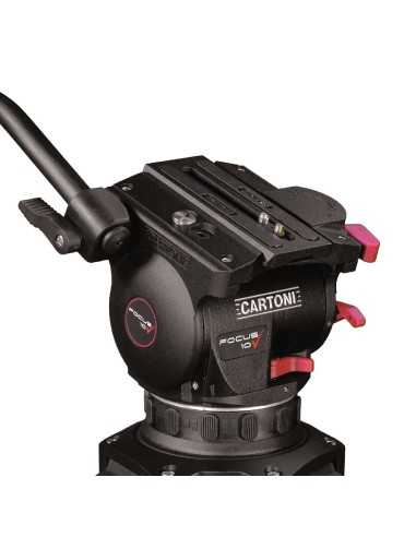Cartoni FOCUS 10 3-St CF StabilO (Testa HF1000,...