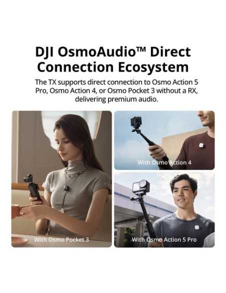 DJI Trasmettitore DJI Mic Mini (Nero Infinity)