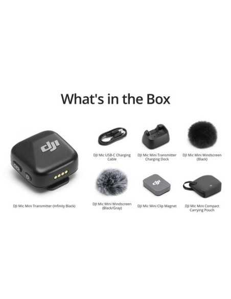 DJI Trasmettitore DJI Mic Mini (Nero Infinity)