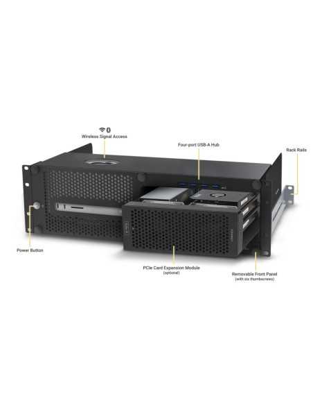 Sonnet xMac Studio Pro 3U Rackmount Enclosure con Echo III Module