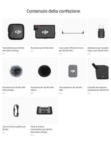 DJI Mic Mini (1 TX + 1 RX)