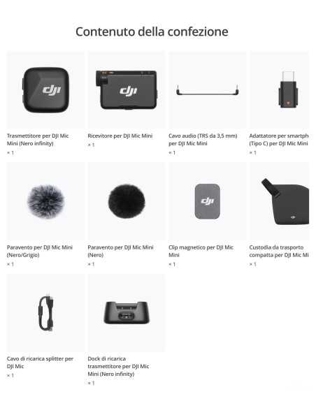 DJI Mic Mini (1 TX + 1 RX)