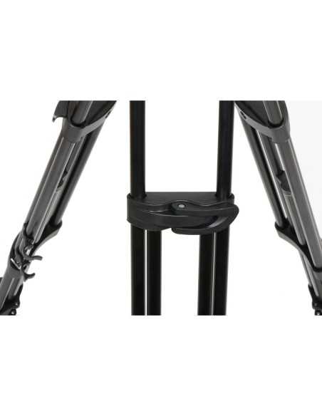 Manfrotto Kit Treppiede Stella mediana con Testa Fluida con coppa diametro75mm - portata 1~6Kg Completo di borsa