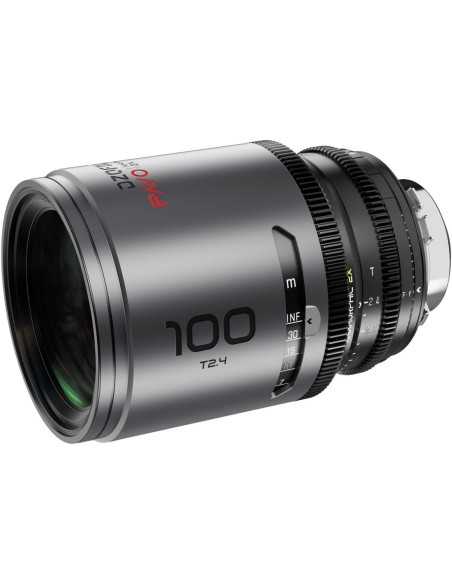 DZOFilm Obiettivo 2x anamorphic Prime 100mm T2.1-Rivestimento Neutro - Attacco PL e EF (Metri)