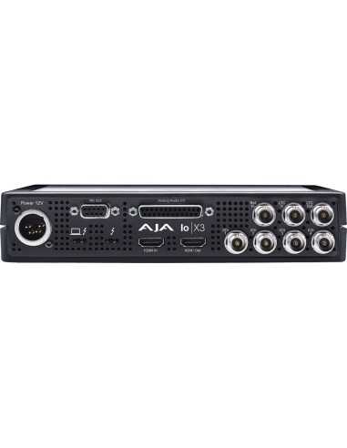 AJA Io X3 Professional Video I/O per Thunderbolt 3
