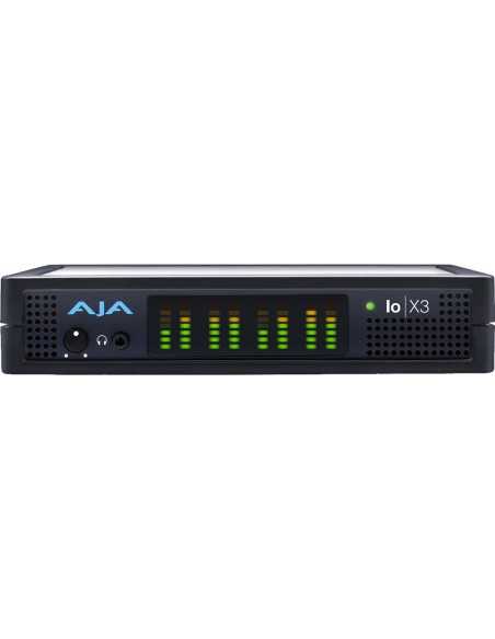 AJA Io X3 Professional Video I/O per Thunderbolt 3