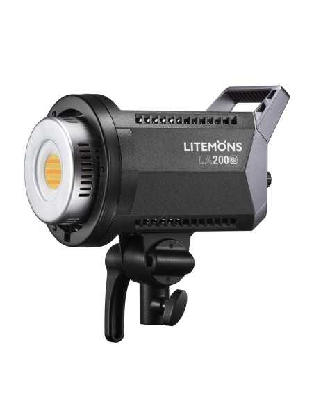 Godox Litemons LA200Bi Bi-Color LED 2-Light Kit with Stands and Softboxes
