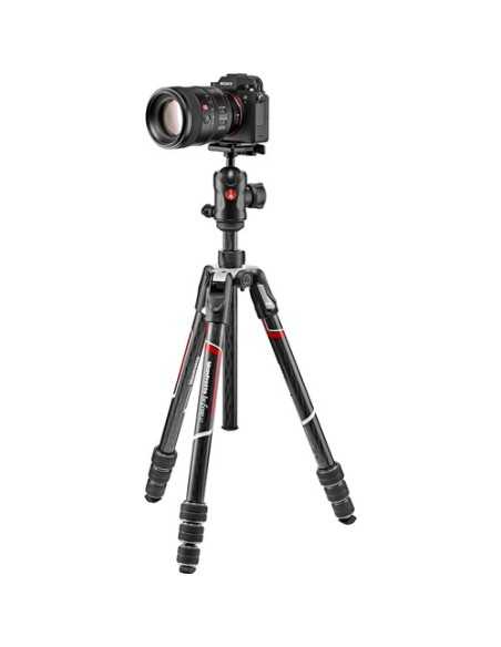 Manfrotto Befree Advanced GT nero in alluminio 4 sez con testa a sfera