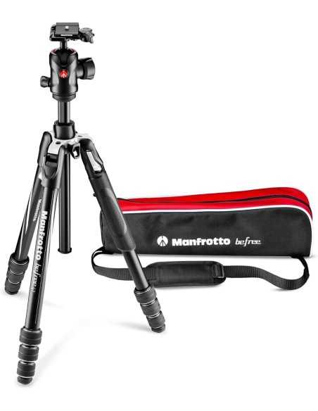 Manfrotto Befree Advanced GT nero in alluminio 4 sez con testa a sfera