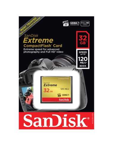 SanDisk Compact Flash Extreme 32GB 120MB/s