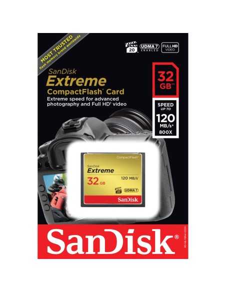 SanDisk Compact Flash Extreme 32GB 120MB/s
