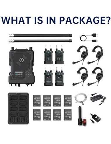 Hollyland Solidcom M1 Full-Duplex Wireless...