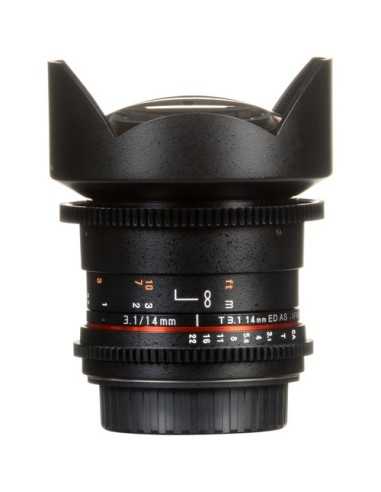 Samyang Obiettivo 14mm T3.1 VDSLR MK II Sony-E