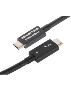 Sonnet 0.8m Thunderbolt 4 Cable 40Gb/s 100W - Black 2