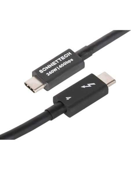 Sonnet 0.8m Thunderbolt 4 Cable 40Gb/s 100W - Black