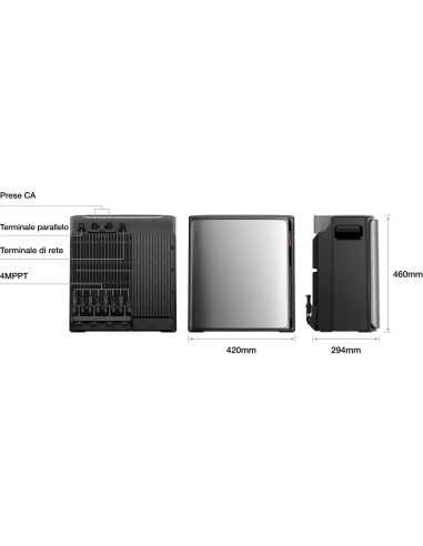 Ecoflow STREAM Ultra X Accumulo 3840Wh - 2000 W...