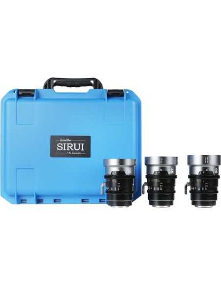 Sirui IronStar T1.9 1.5x Anamorphic Full Frame Cine Lenses 35mm / 45mm / 60mm (Neutral Flare)