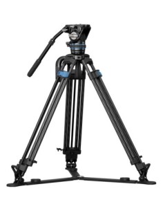 Sirui Treppiede Video SQ75 in carbonio con Testa fluida S5