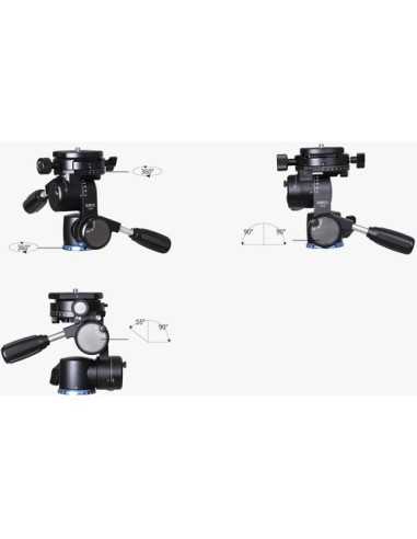Sirui Testa FD-01 4 vie in alluminio