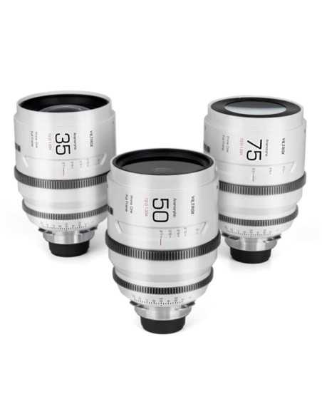 Viltrox Lenti Anamorfiche 35+50+75mm T2.0 1.33X FF PL-Mount con Valigia