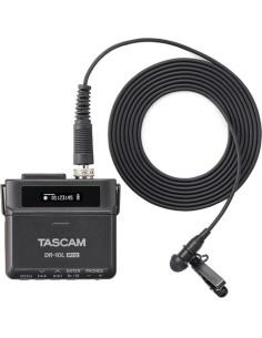 TASCAM DR-10L Pro Field Recorder e microfono lavalier