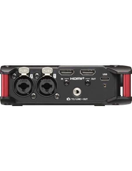 TASCAM FR-AV4 4-Channel 32-Bit Float Field Recorder with Mixer, Timecode, and HDMI Sync