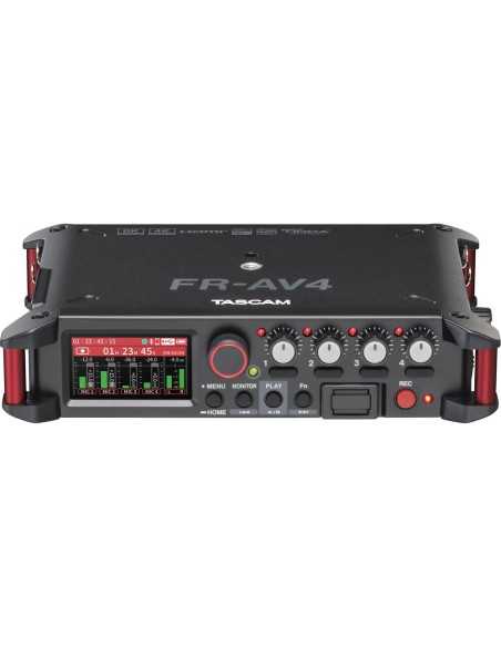 TASCAM FR-AV4 4-Channel 32-Bit Float Field Recorder with Mixer, Timecode, and HDMI Sync