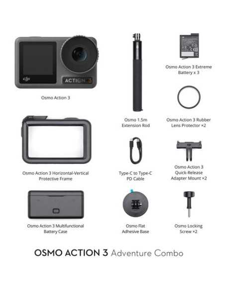 DJI Osmo Action 3 Adventure Combo