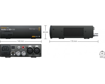 Blackmagic Design Teranex Mini Audio to SDI 12G Converter