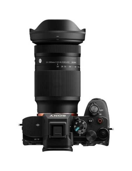 Sigma Obiettivo 20-200mm - F3.5-6.3 DG - Contemporary - Sony E-mount