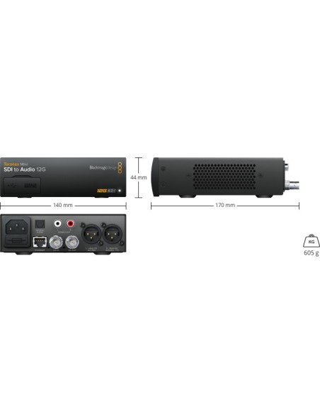 Blackmagic Design Teranex Mini SDI to Audio 12G Converter