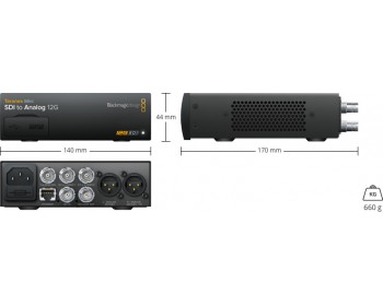 Blackmagic Design Teranex Mini SDI to Analog 12G Converter