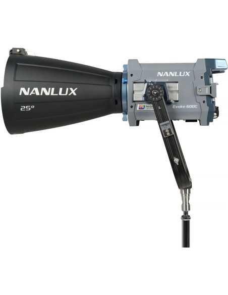 Nanlux Evoke 600C LED Full-color Spot Light con trolley case