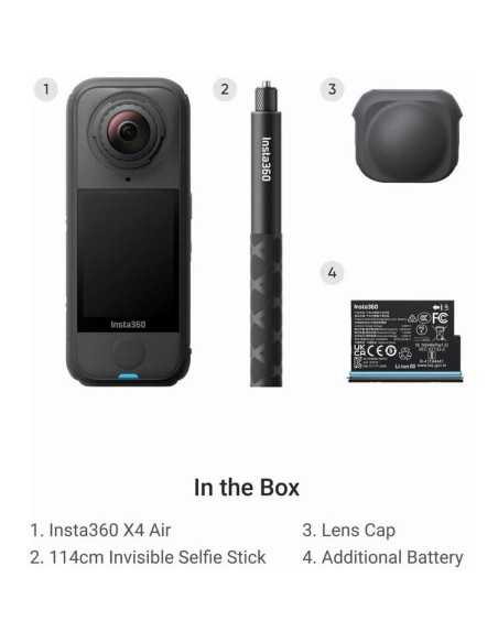 Insta360 X4 Air Standard Bundle (Graphite Black)