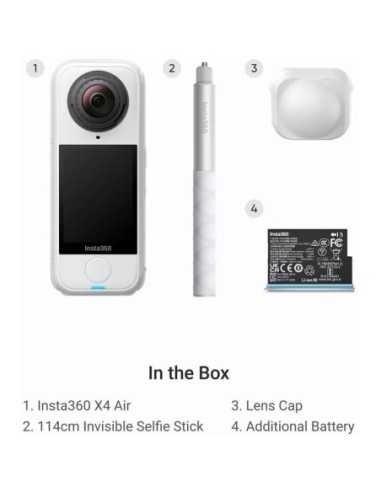 Insta360 X4 Air Standard Bundle (Arctic White)