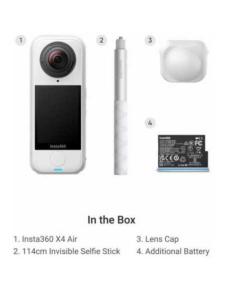 Insta360 X4 Air Standard Bundle (Arctic White)