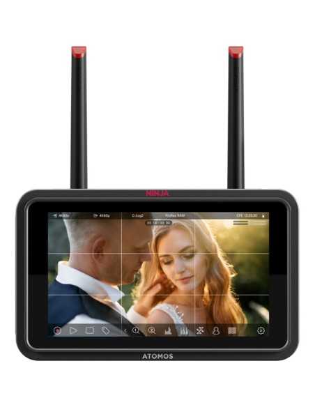 Atomos Ninja TX GO 5.2" Monitor/registratore con Wi-Fi per fotocamera HDMI